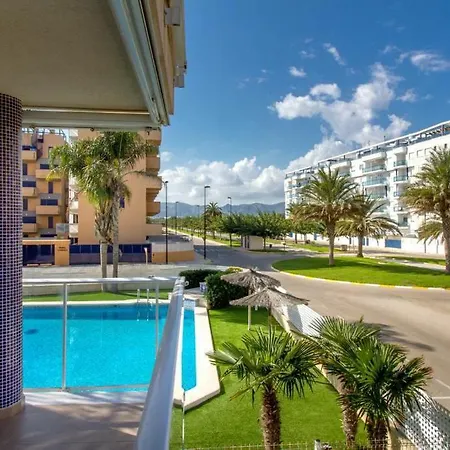 Apartamento Estudio En Primera Linea De Playa *